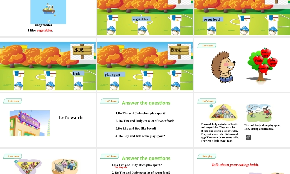 预课--牛津深圳六上Unit3.Healthy or unhealthy第二课时.pptx