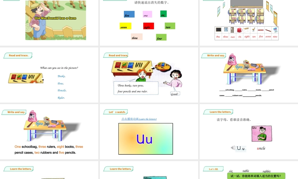 预课——Unit 10 Numbers第三课时 课件.ppt