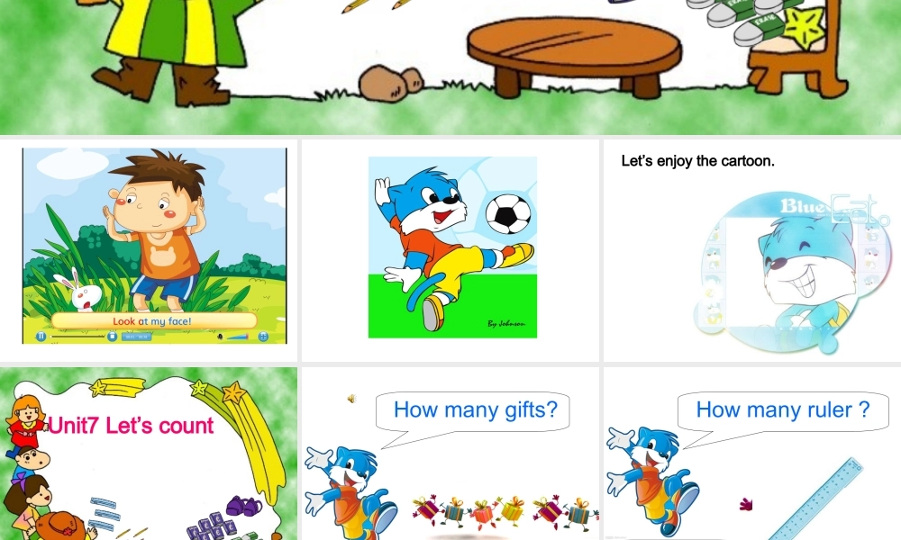 预课——Unit 7 Let's count 课件.ppt
