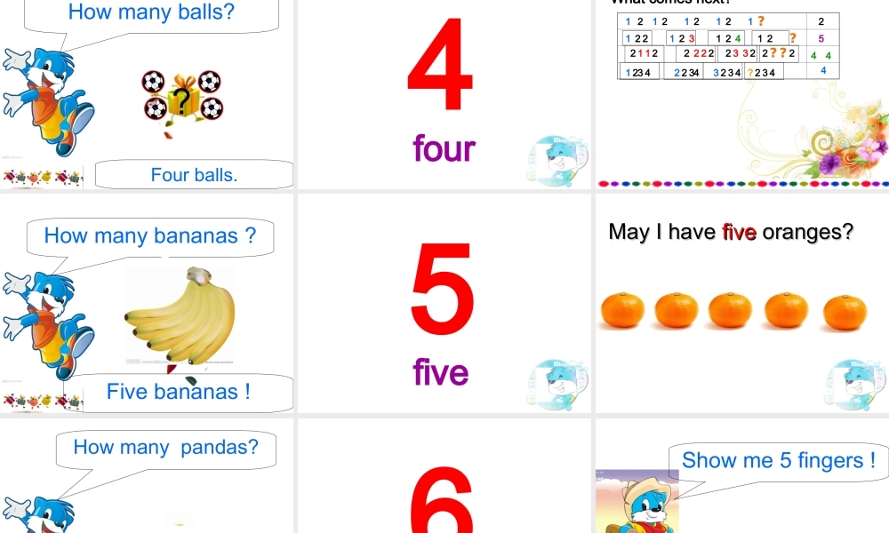 预课——Unit 7 Let's count 课件.ppt