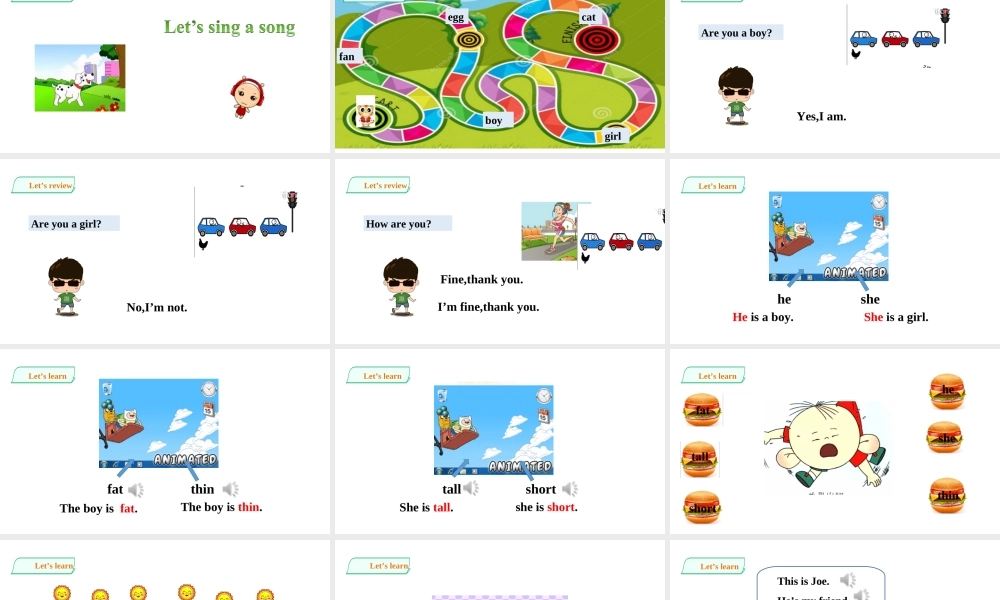 预课——Unit4 My friends 第一课时 课件.ppt