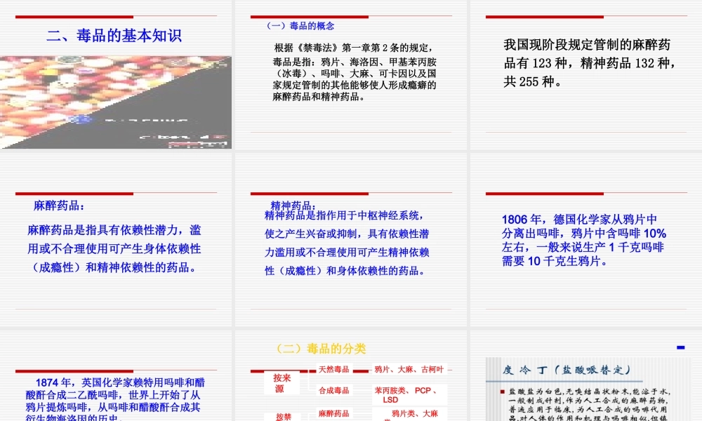 预防毒品课件（共60张PPT） .ppt