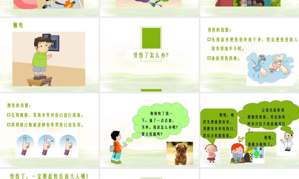 （2016年秋季版）《11 别伤着自己》课件2.ppt