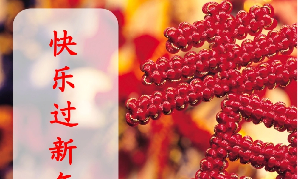 （2016年秋季版）《15 快乐过新年》课件1.ppt