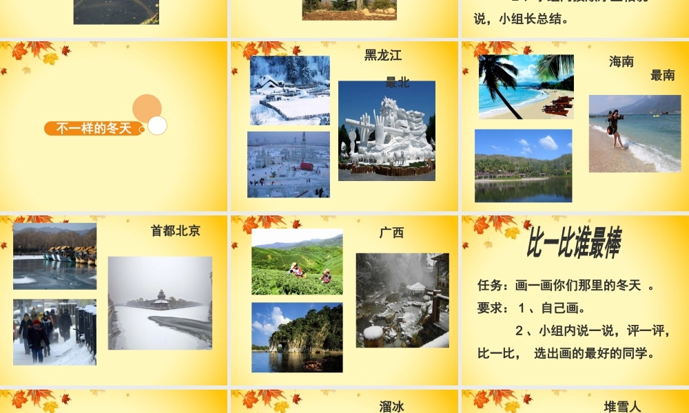 （2016年秋季版）《13 美丽的冬天》课件（2）..ppt