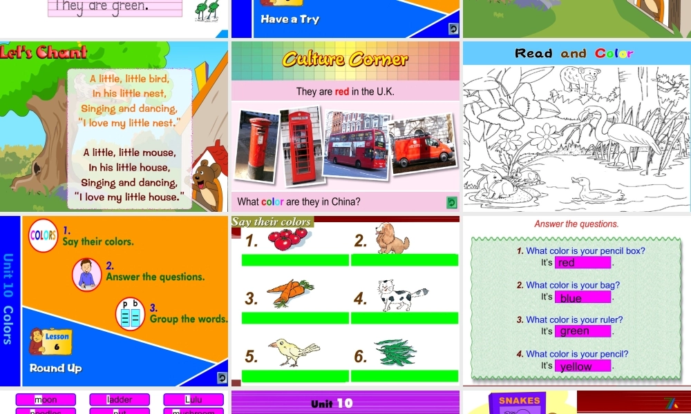 2019春北师大版（三起）三下Unit 10《Colors》ppt课件5.ppt