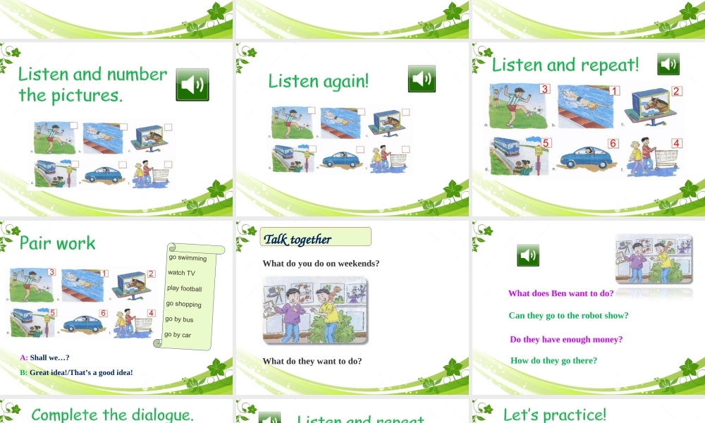 2019春北师大版（三起）五下Unit 10《Activities》ppt课件3.ppt