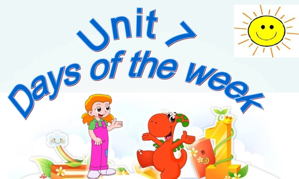 2019春北师大版（三起）五下Unit 7《Days of the Week》ppt课件1.ppt