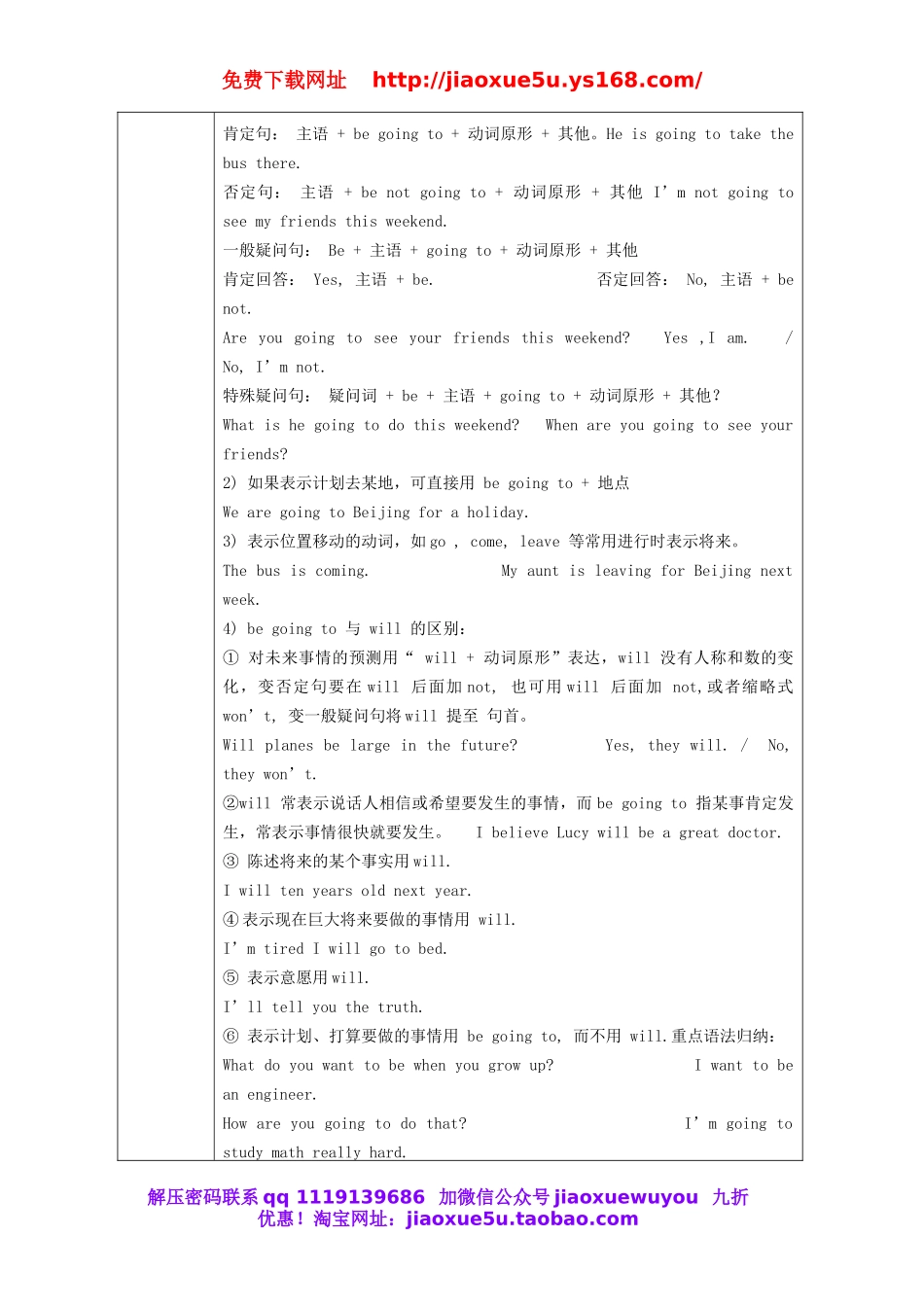 八年级英语上册《Unit 6 I’m going to study computer science》个性化教案.doc_第2页