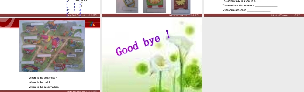 2019春北师大版（三起）六下Unit 12《Review 3》ppt课件1.ppt