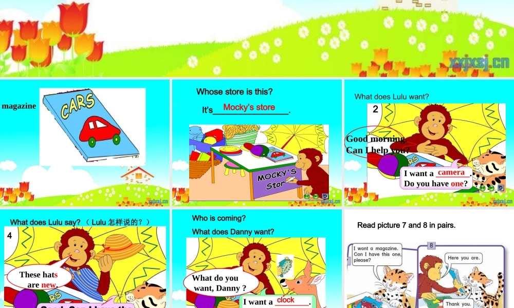 2019春北师大版（三起）四下Unit 10《Mocky’s store》ppt课件1.ppt