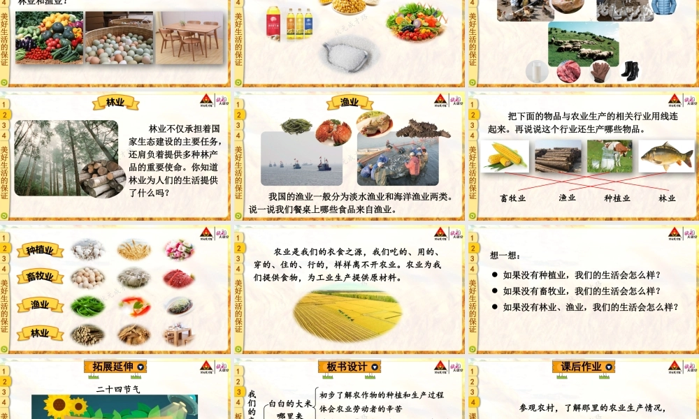 7 我们的衣食之源.pptx