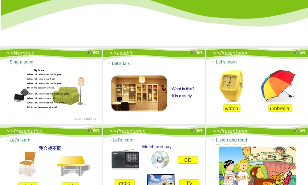 Lesson1_Whose_CDs_are_those？教学课件.ppt