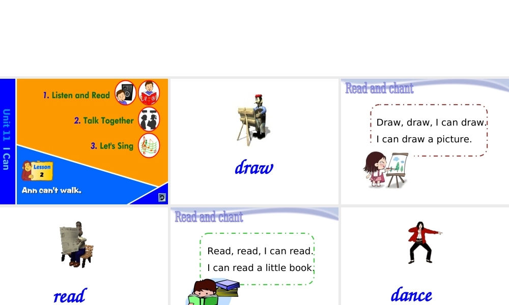 三年级下英语课件-unit11 I canPeriod 2-北师大版(三起).ppt