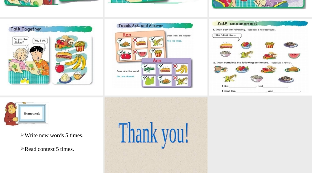 三年级下英语课件-Unit7 At the_restaurant（9）-北师大版(三起).ppt