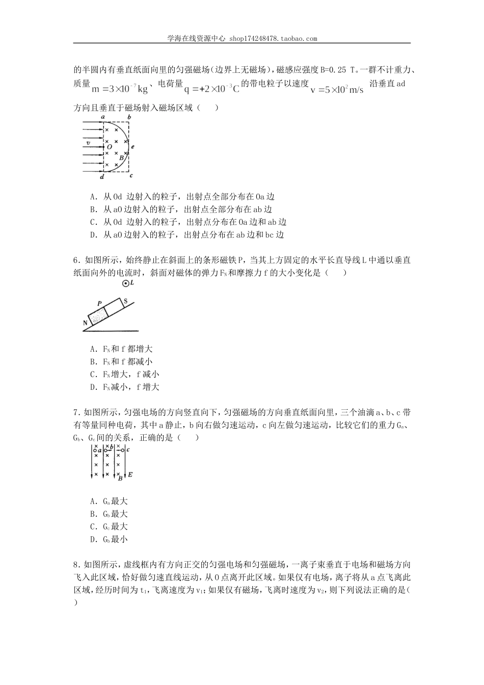 巩固练习_磁场 复习与巩固 提高.doc_第2页