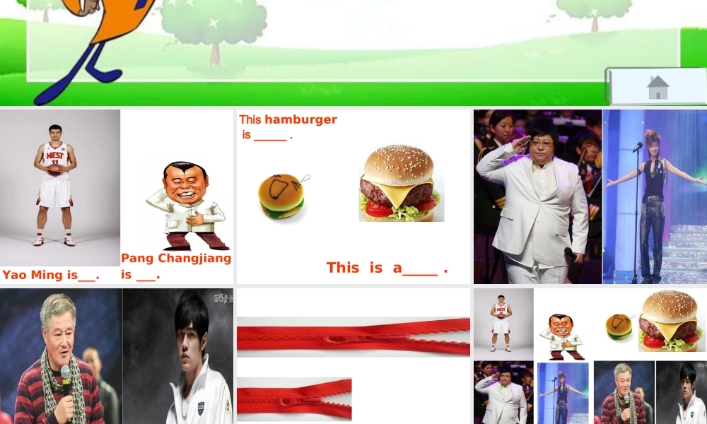 四年级下英语课件-Unit8 big bird（4）-北师大版(三起).ppt