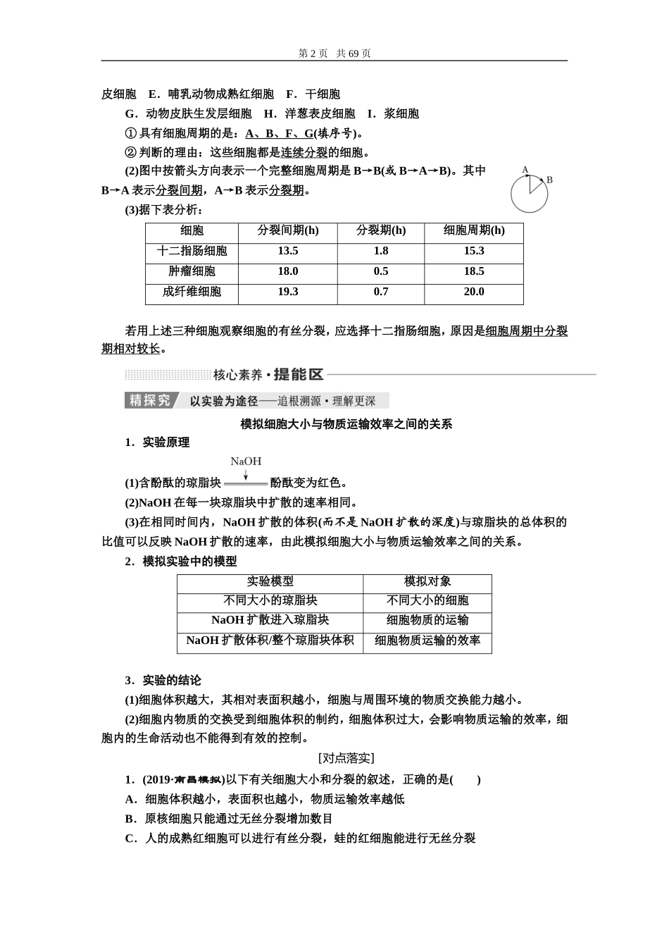 第四单元细胞的生命历程.doc_第2页