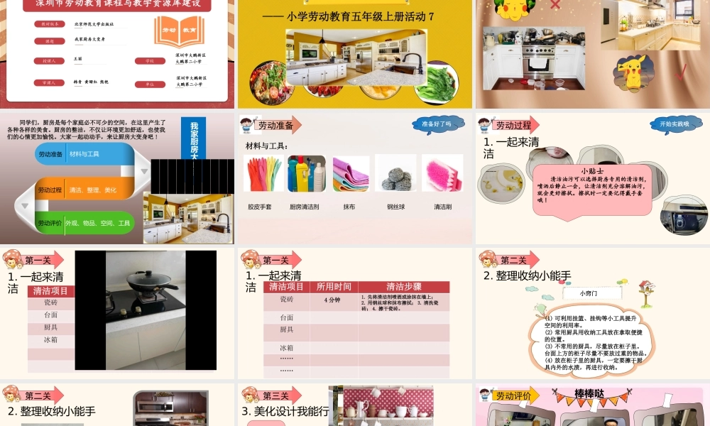 课时6646_我家厨房大变身-大鹏新区大鹏第二小学五年级《我家厨房大变身》王丽课件.pptx