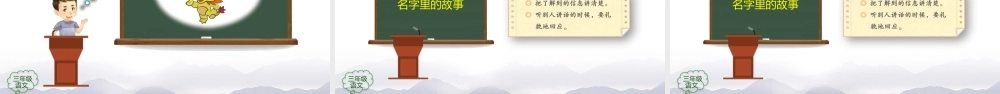 1021三年级【语文(统编版)】《口语交际 名字里的故事》-2PPT课件 .pptx