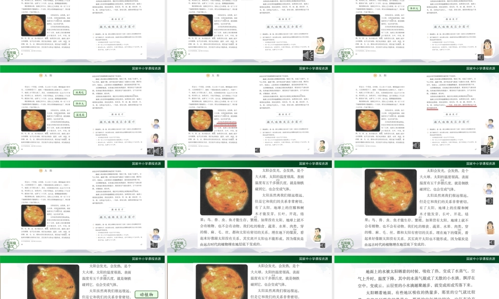 1104五年级【语文(统编版)】太阳(第一课时)-2课件 .pptx