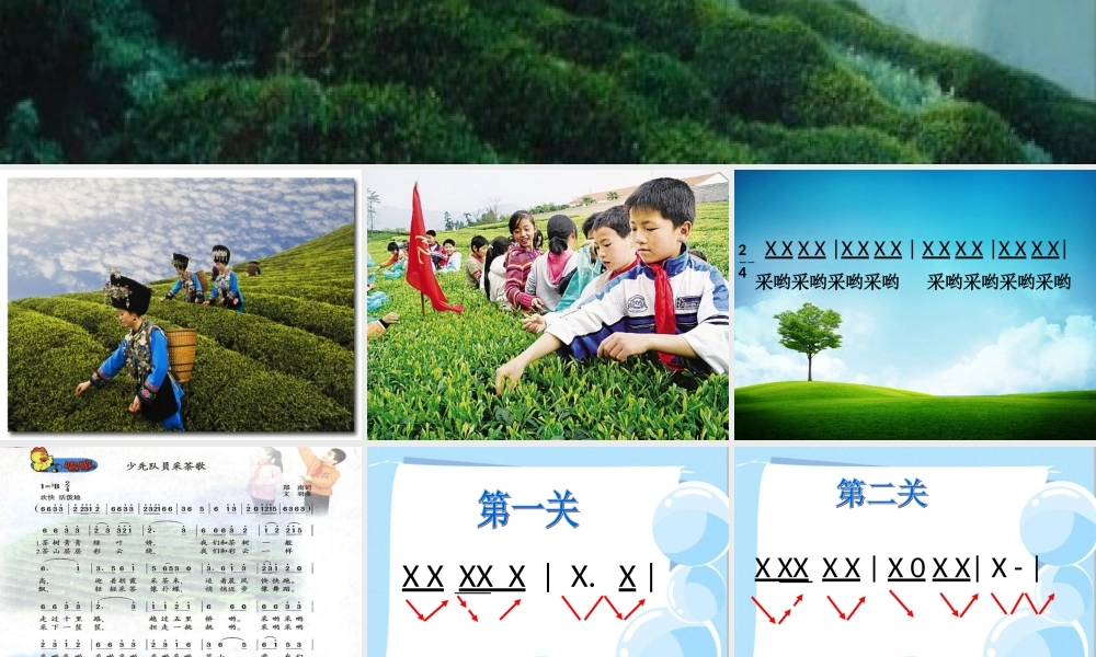 《少先队员采茶歌》课件.ppt