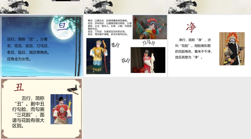 《生、旦、净、丑荟精粹》课件.ppt