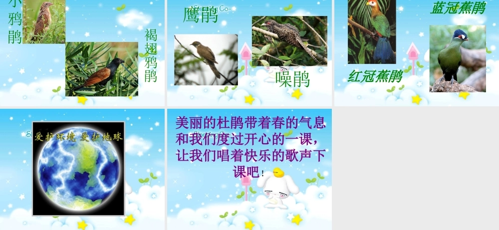 人教小学音乐三上《1爱唱歌的小杜鹃》PPT课件.ppt