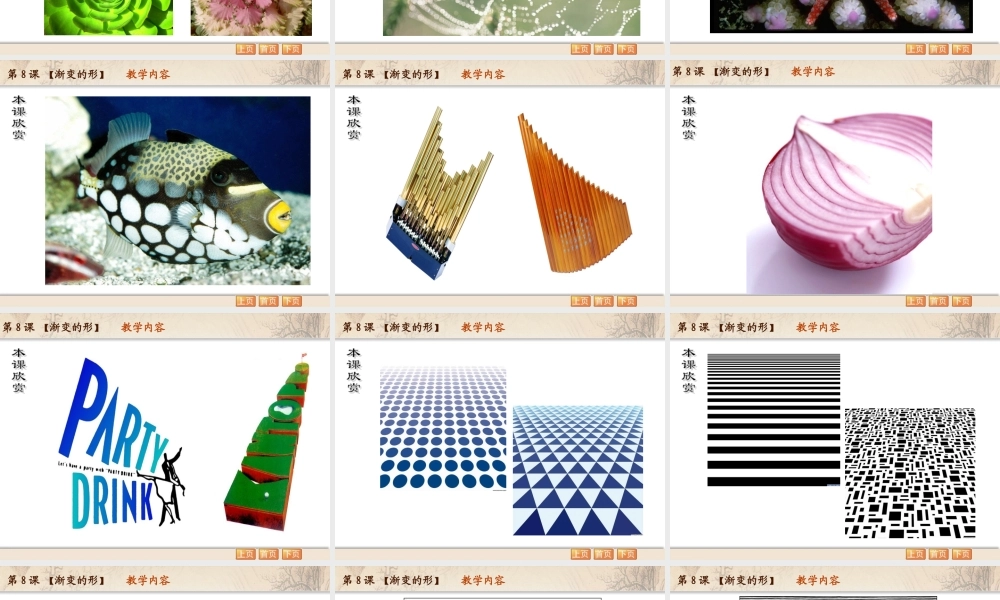 苏教小学美术三下《第19课渐变的形》PPT课件.ppt