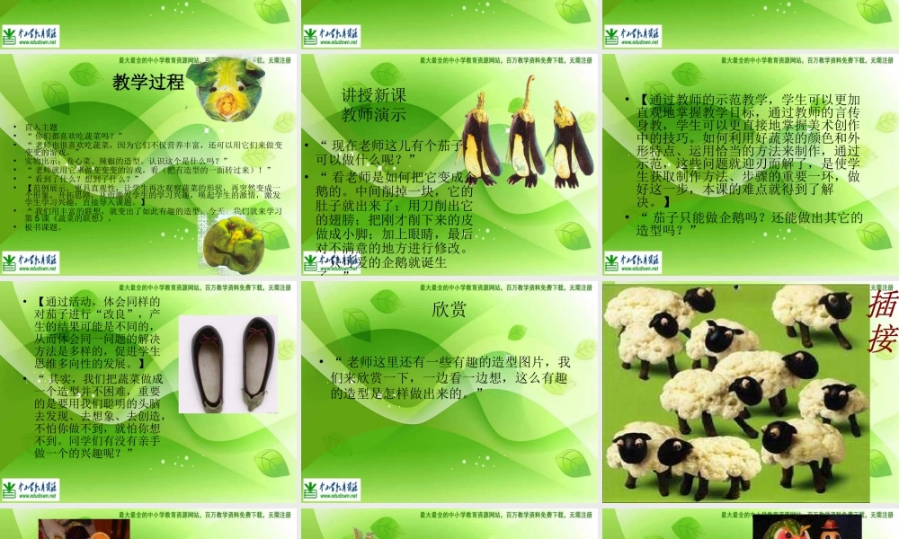 苏教小学美术六上《第5课蔬菜的联想》PPT课件 (7).ppt
