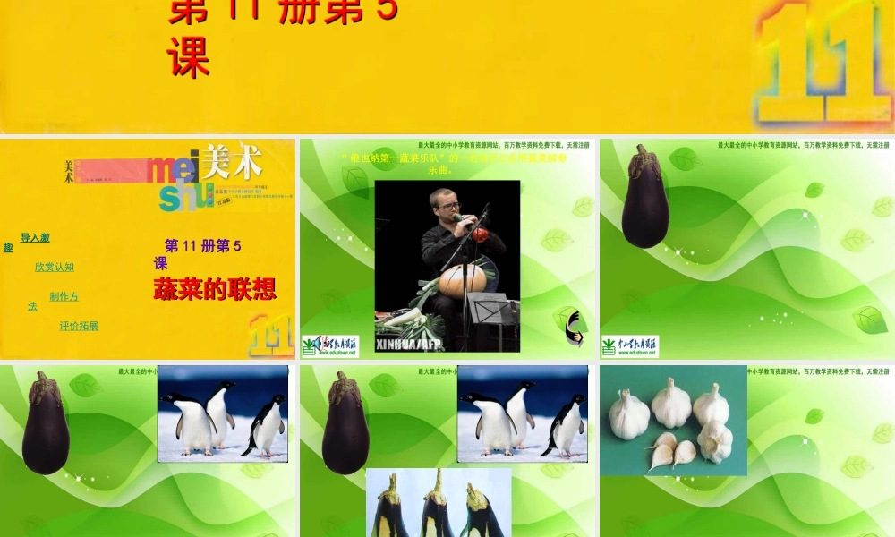 苏教小学美术六上《第5课蔬菜的联想》PPT课件 (5).ppt