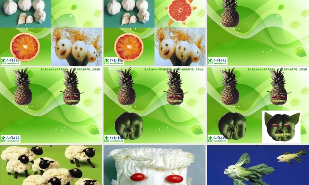 苏教小学美术六上《第5课蔬菜的联想》PPT课件 (4).ppt