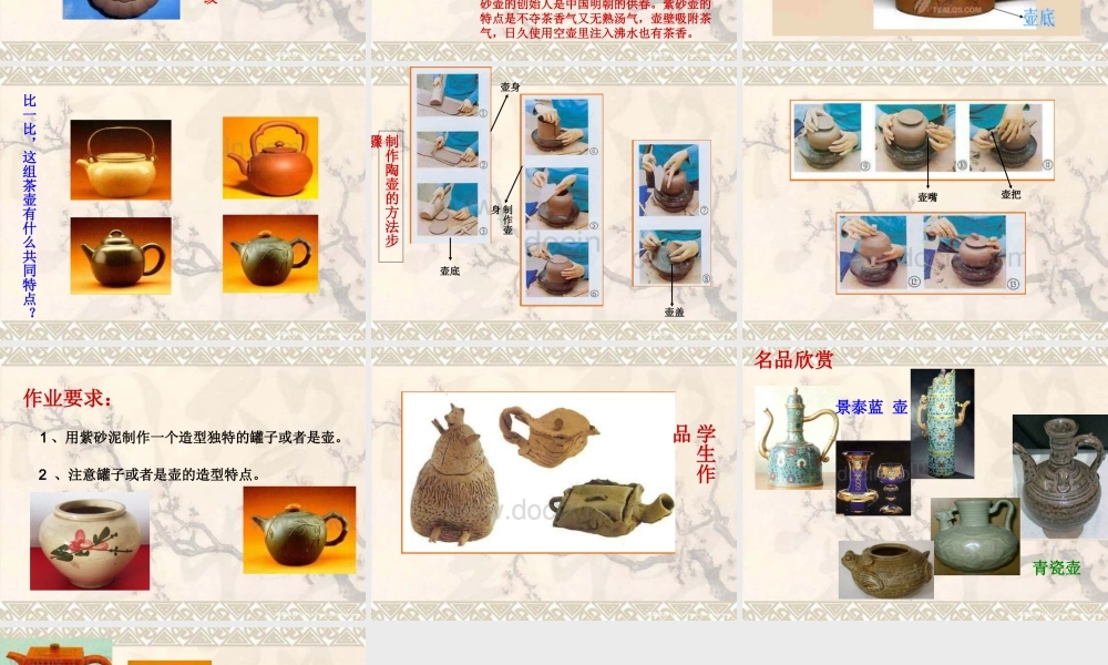 苏教小学美术四下《第19课罐和壶二》PPT课件.ppt