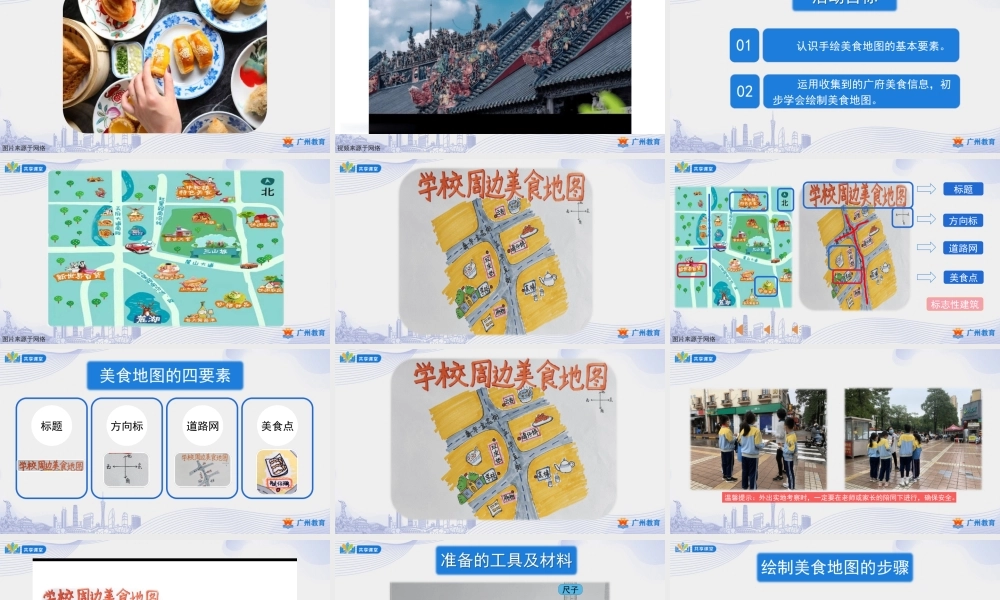 课时10_第三单元 广府美食小达人_第2课时 手绘广州美食地图-课件.ppt