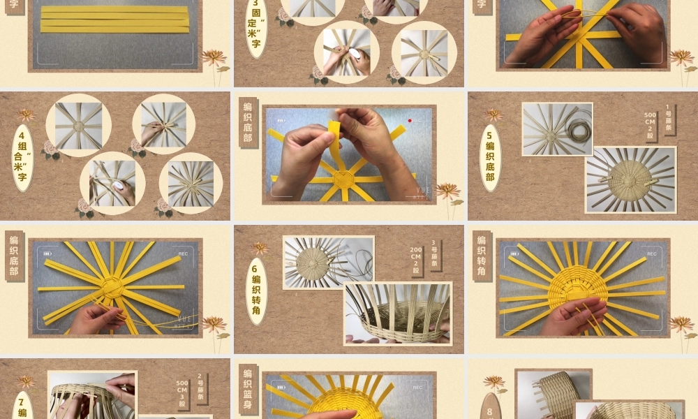 课时20291_纸艺藤编（二） 圆形收纳篮-丁慧纸艺藤编（二） .ppt