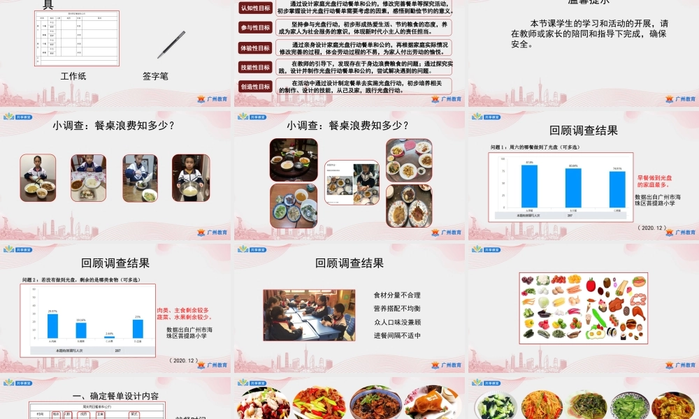 课时3_第一单元_第3课时《光盘行动餐单和公约》-课件.pptx