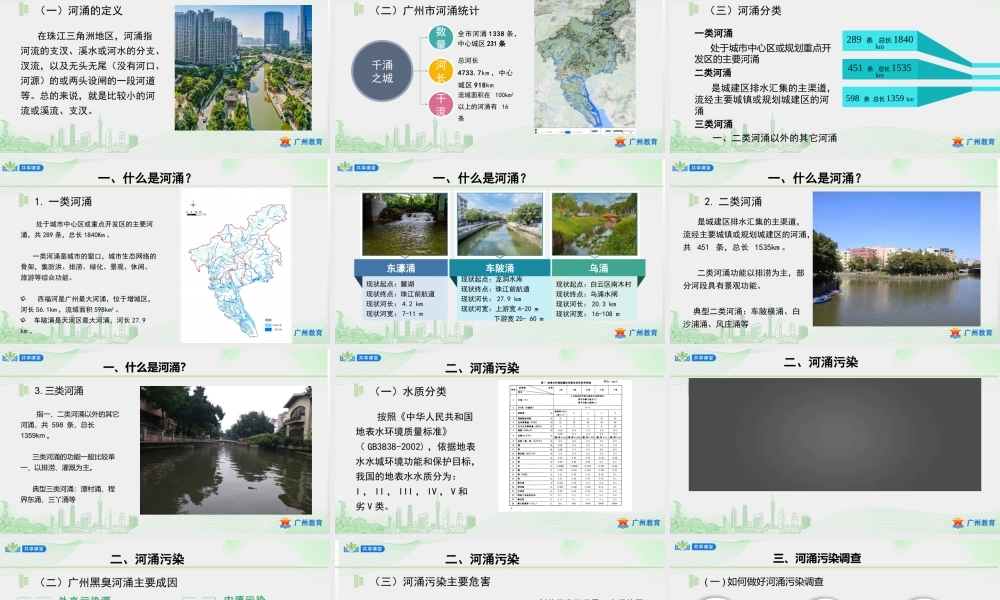 课时4_第四单元河涌治理现绿水_第1课时：河涌污染我调查-课件【虚拟宝库网www.xunibaoku.com】.pptx