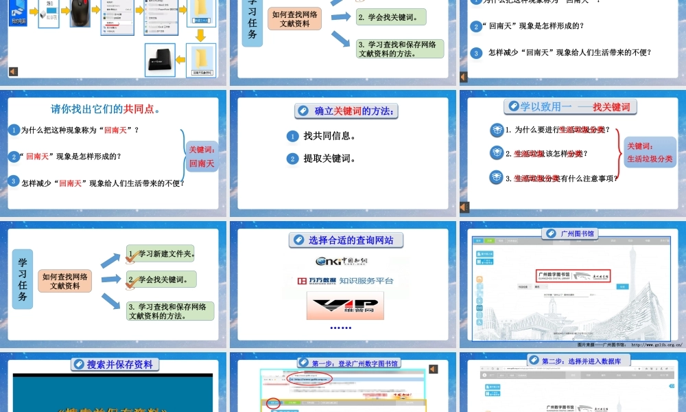 课时7_全部课程_第1课时 如何查找网络文献资料-课件.pptx