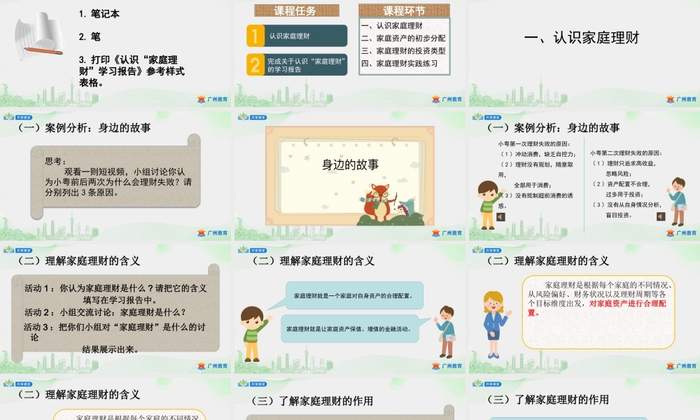 课时7_第三单元 家庭理财有规划_第1课时 家庭理财概述-课件.pptx