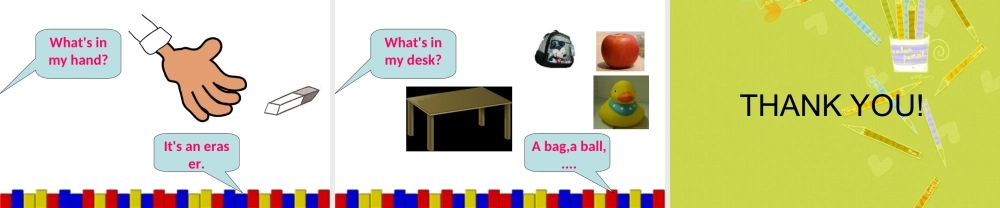 Unit 1 Let's go to school. Lesson 3--What's in句型.ppt