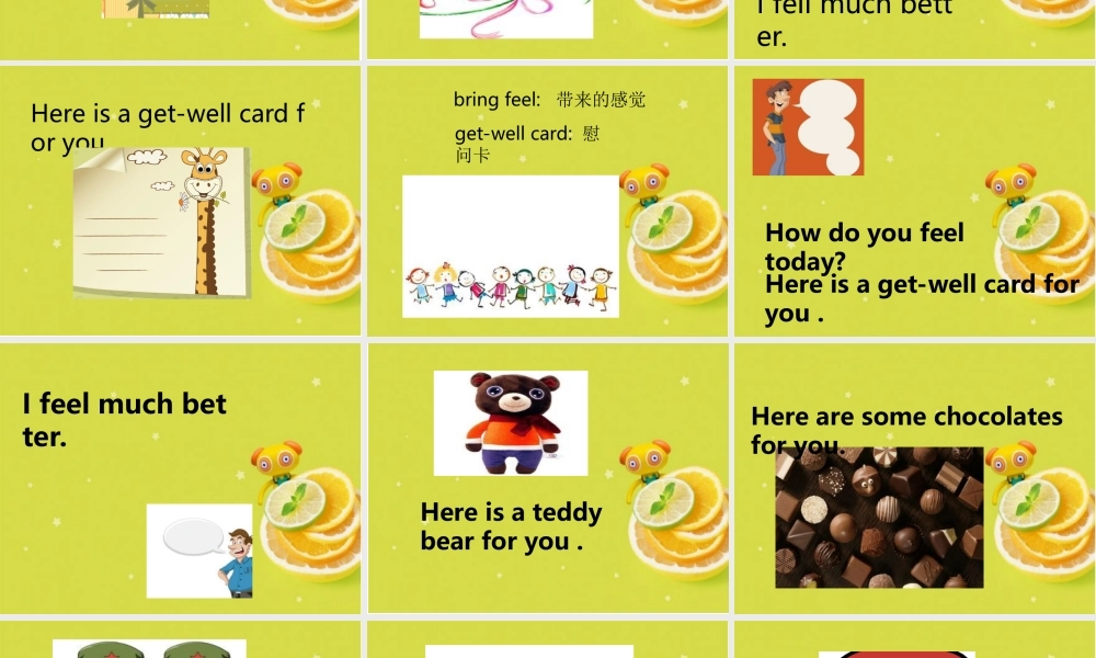 Unit 4 What's wrong with you Lesson 24 课件2.ppt