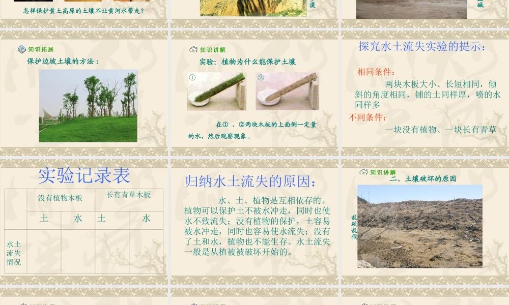 冀教小学科学三上册《7土壤的保护》PPT课件 (2).ppt