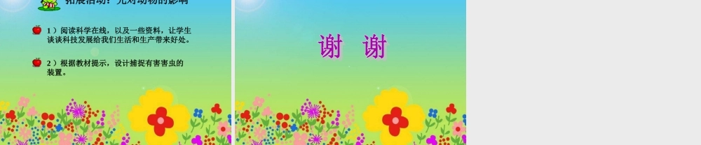 冀教小学科学五上册《6葵花向阳 》PPT课件.ppt