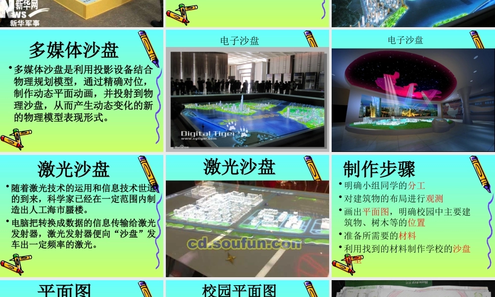 冀教小学科学四上册《6做沙盘》PPT课件.ppt