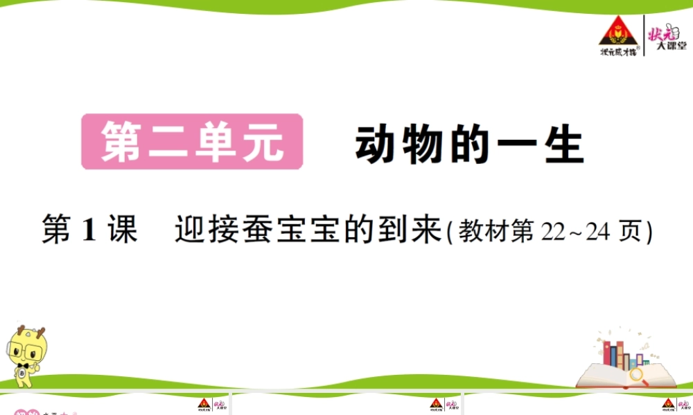 第1课 迎接蚕宝宝的到来.ppt