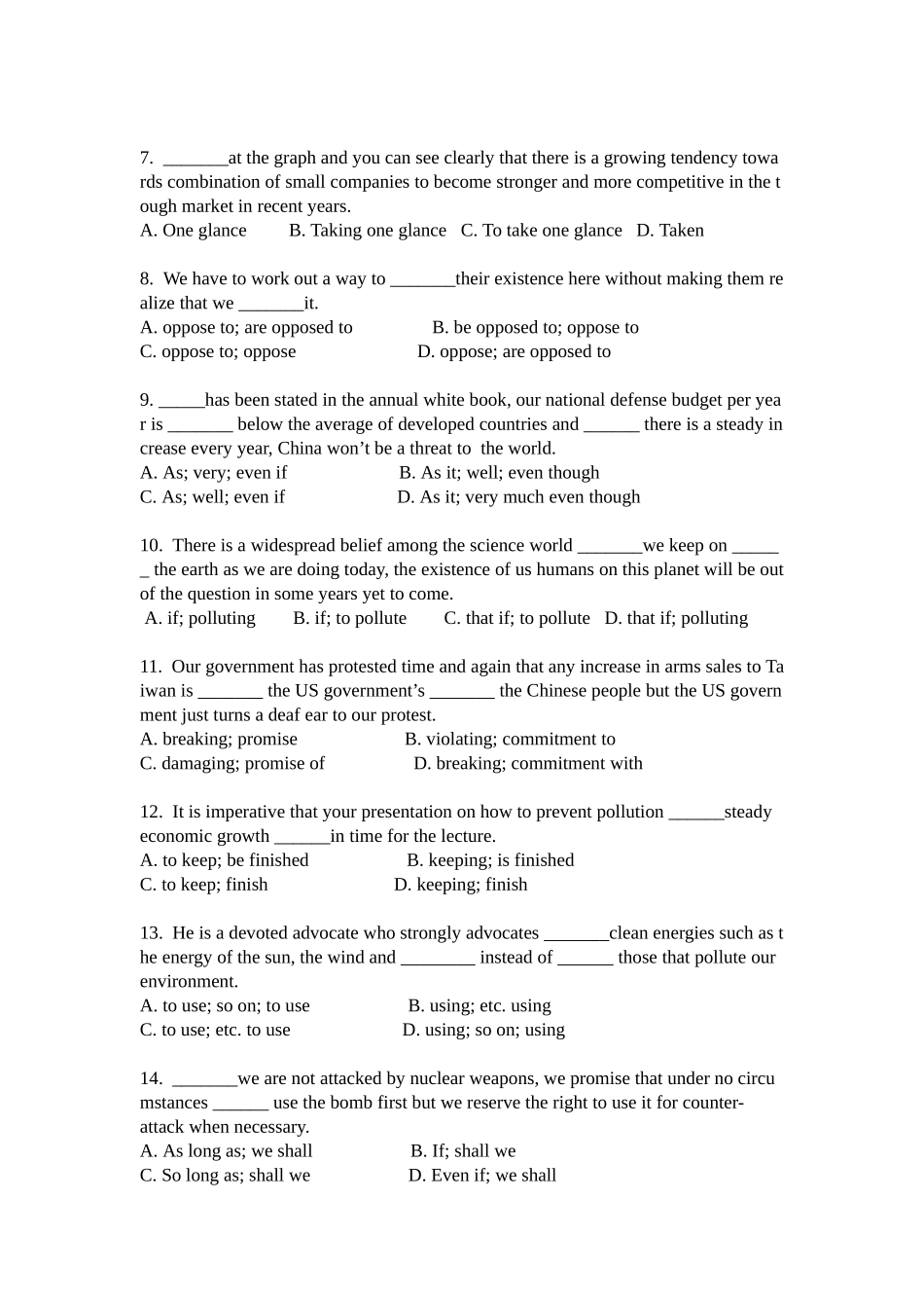 第7讲：Unit4 Global warming（上）+语法精讲.doc_第2页