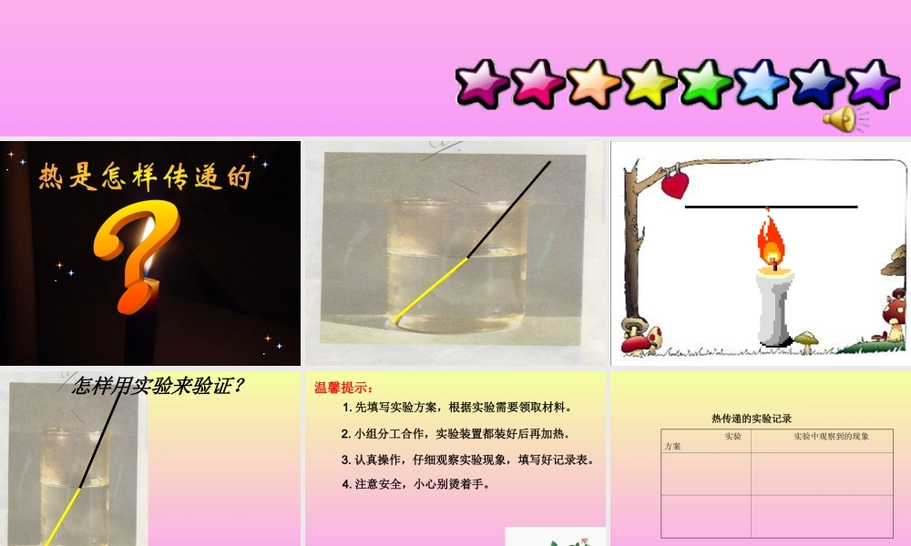 鄂教版小学科学三上《12水是怎样变热》PPT课件【虚拟宝库网www.xunibaoku.com】.ppt