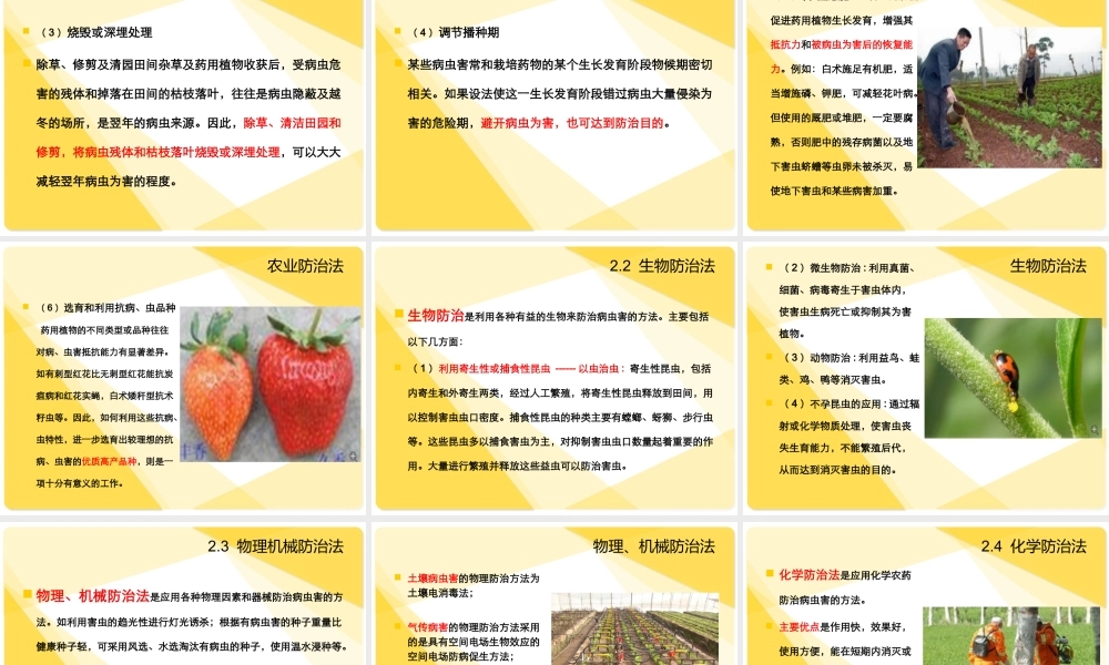 鄂教版小学科学五上《23防治病虫害》PPT课件【虚拟宝库网www.xunibaoku.com】.ppt