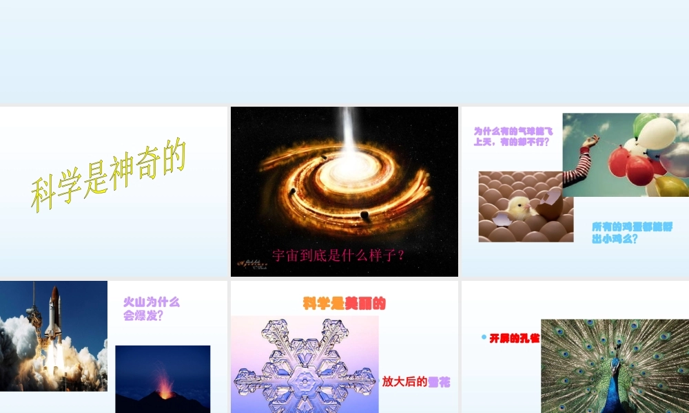 青岛小学科学三上《1 科学在我们身边》PPT课件 (4) 【虚拟宝库网www.xunibaoku.com】.ppt