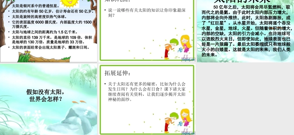 青岛小学科学三上《10 认识太阳》PPT课件 (5) 【虚拟宝库网www.xunibaoku.com】.ppt